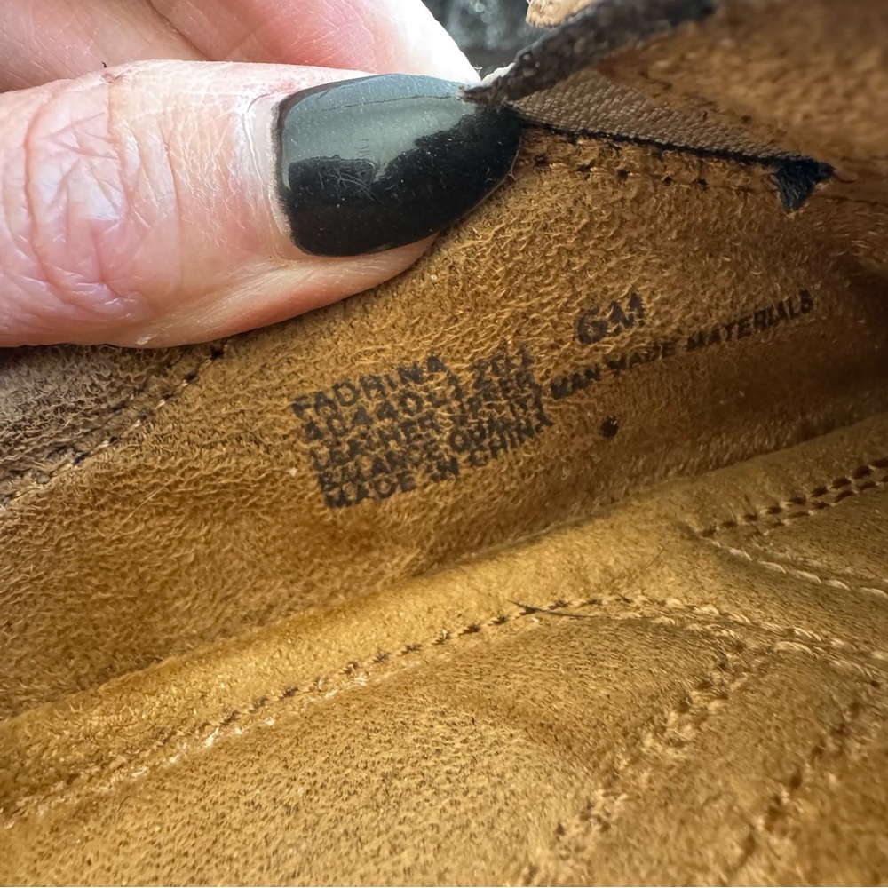2 FOR $20 Naturalizer Fadrina Leather Suede Loafer Light Brown Comfort Slip On 6 - Picture 8 of 9